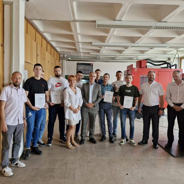 Додјела сертификата за ЦНЦ програмере
